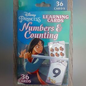 Disney Princess Learning Cards
